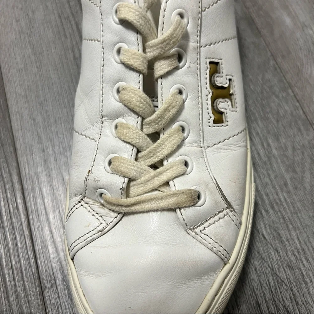 Tory Burch Women's Amalia Sneaker-White Calf Leather SINGLE LEFT SHOE-size 7.5